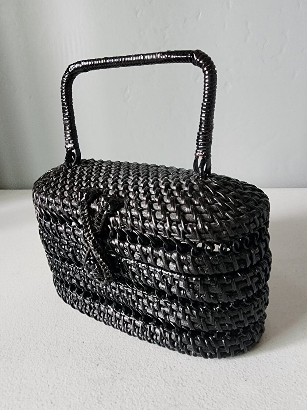 Cult Gaia Small Rattan Bag "LIKE NEW" - Picture 2 of 16